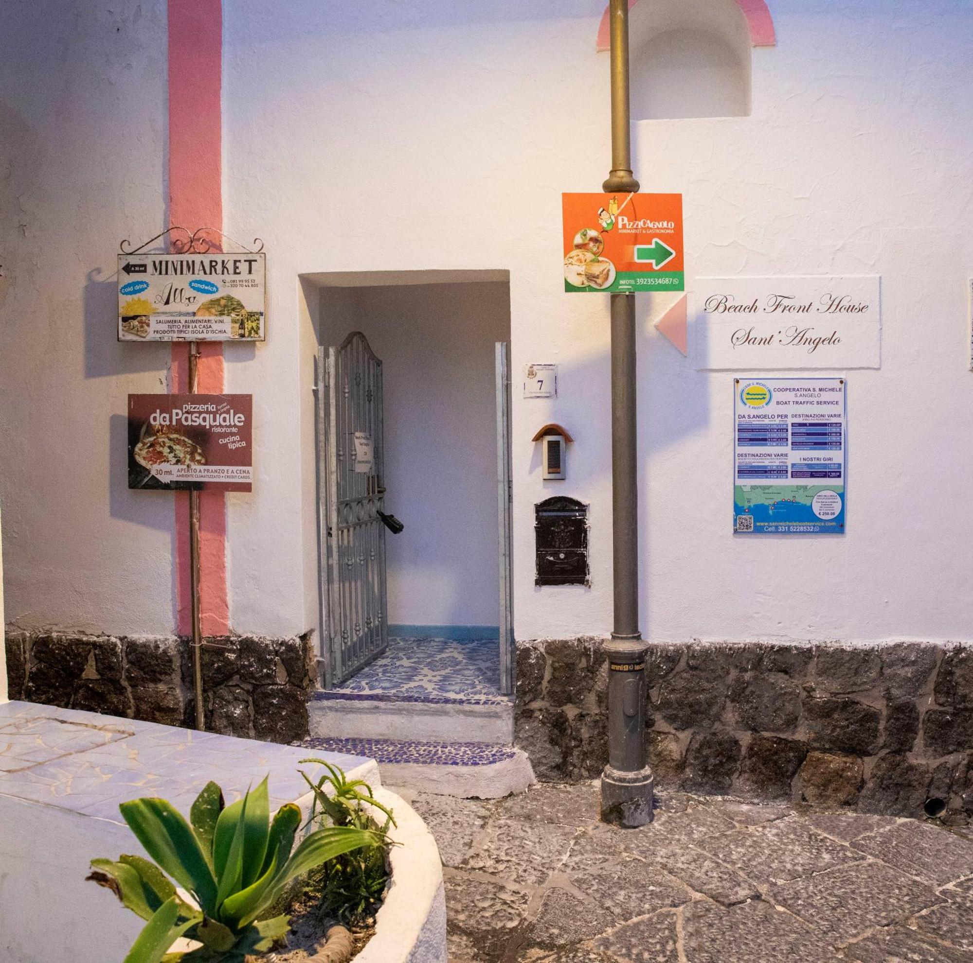 Mare Nostrum - Beachfront House - Sant'Angelo Ischia Dış mekan fotoğraf